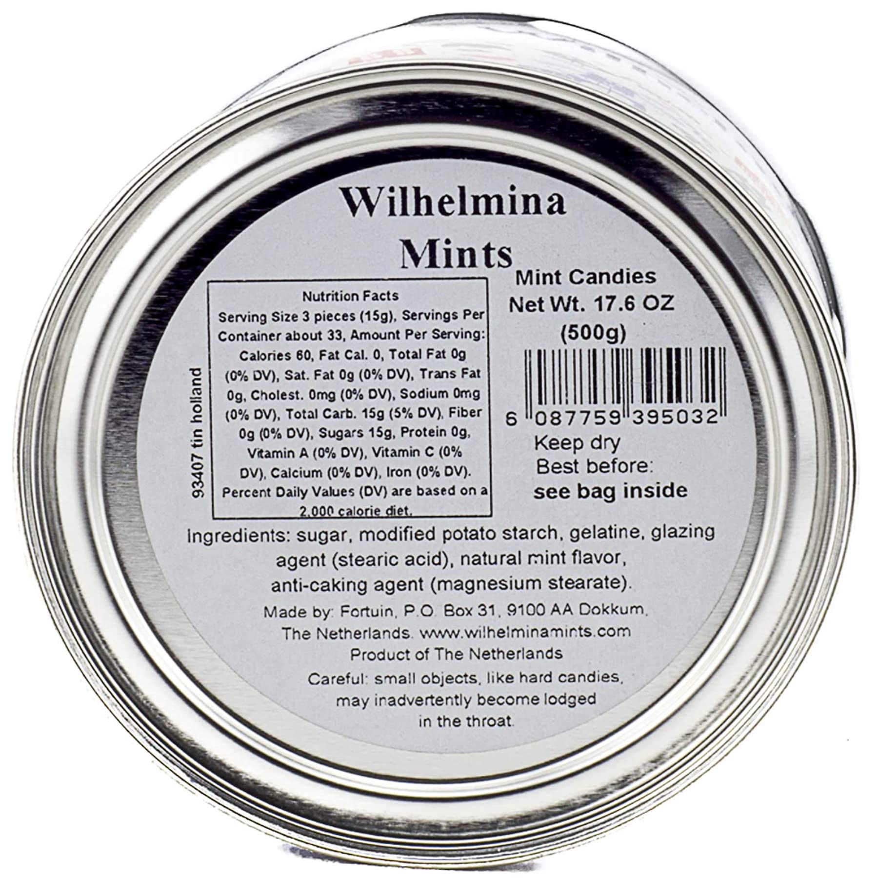 Wilhelmina Fortuin primer plano de pastillas revela textura uniforme y agradable sabor