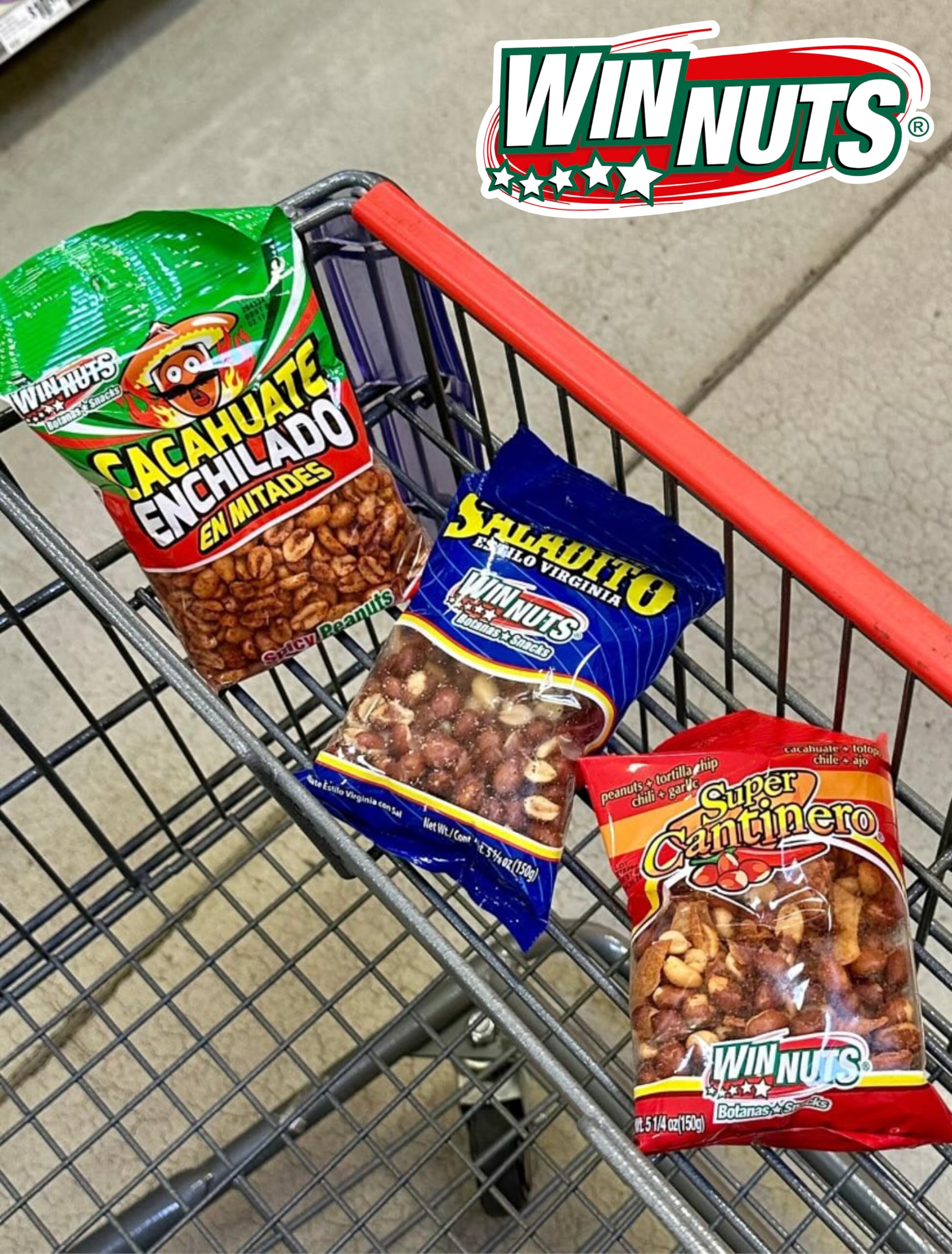 WINNUTS cierre hermético del empaque que preserva frescura