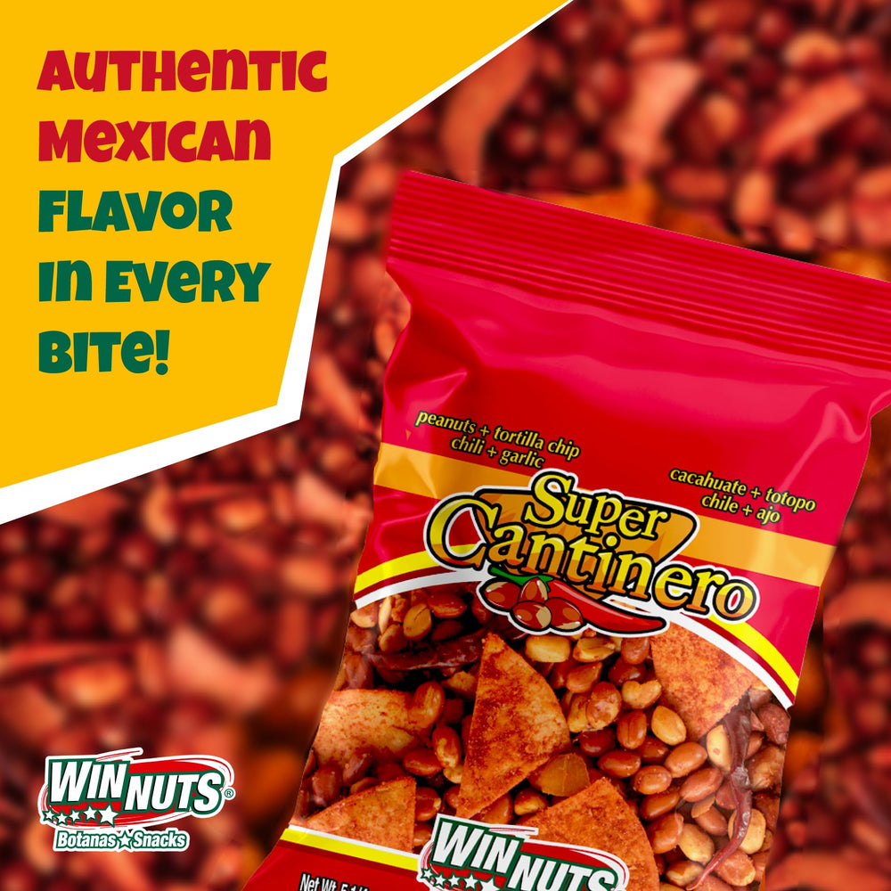 WINNUTS primer plano de cacahuates crujientes resaltando textura