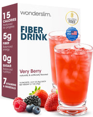 WonderSlim frente del empaque mostrando 10 sobres y beneficios