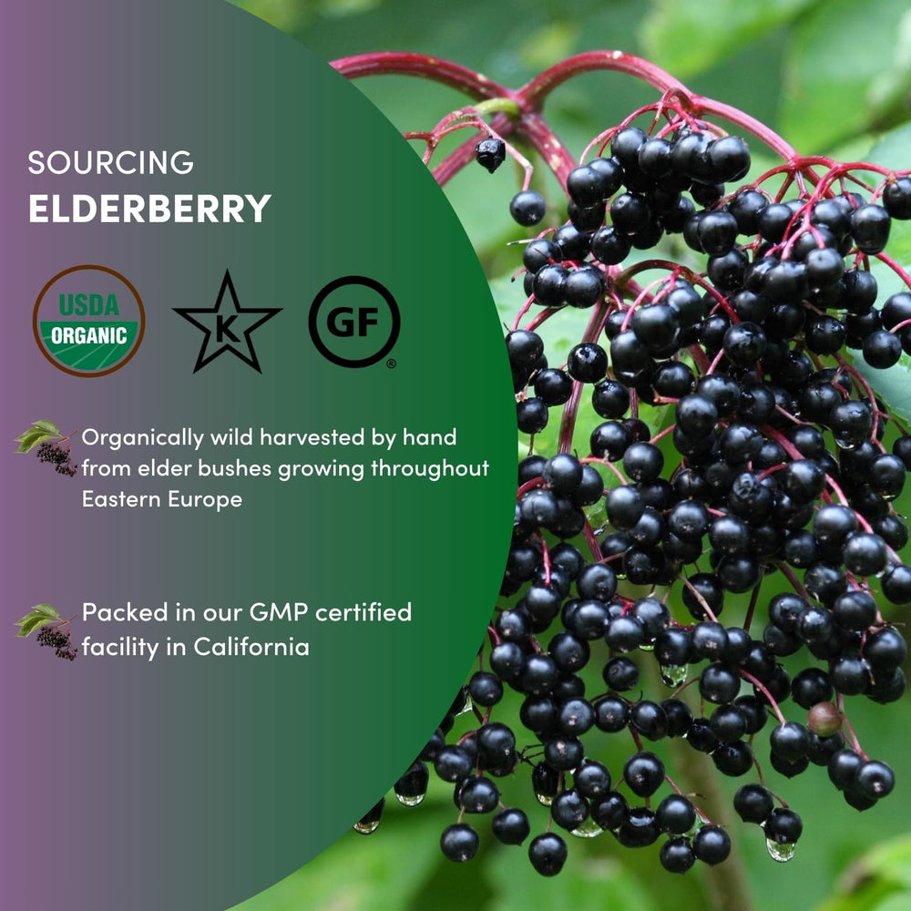 Worldwide Botanicals etiqueta con información de origen y cosecha silvestre