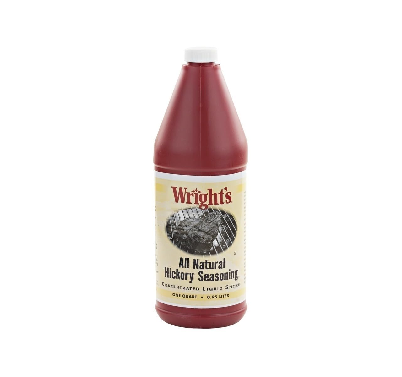 Wright's Liquid Smoke vista frontal del pack, añade sabor ahumado hickory auténtico