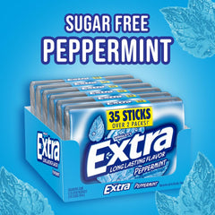 WRIGLEY'S EXTRA barras abiertas para ver diseño y facilidad de uso