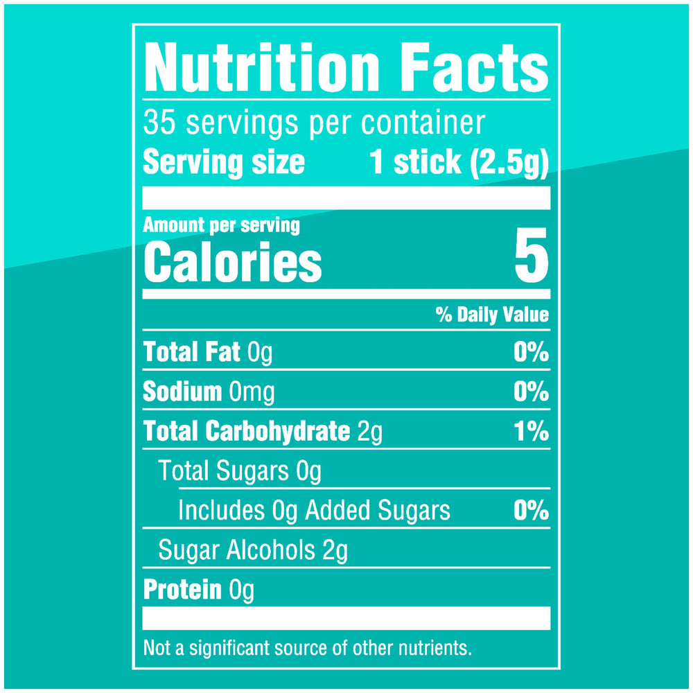 WRIGLEY'S EXTRA multipack de seis estuches mostrando cantidad y ahorro