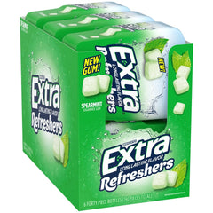 WRIGLEY'S EXTRA vista frontal del envase que muestra presentación y conveniencia