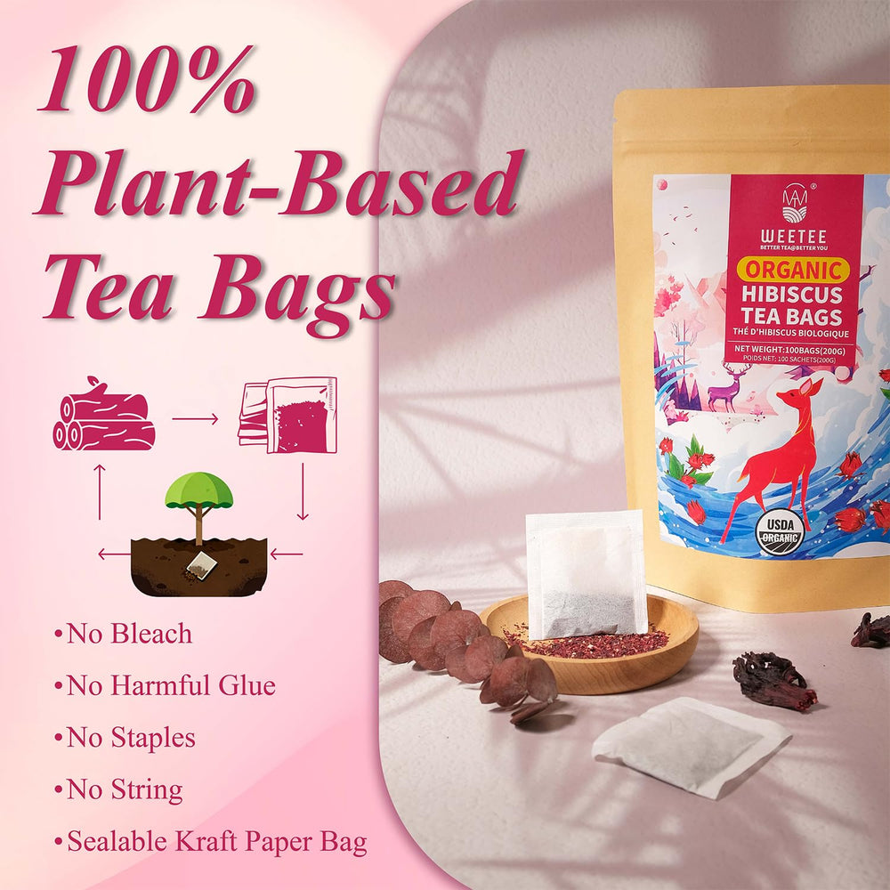WT WEETEE jarra de té frío hibisco, bebida refrescante