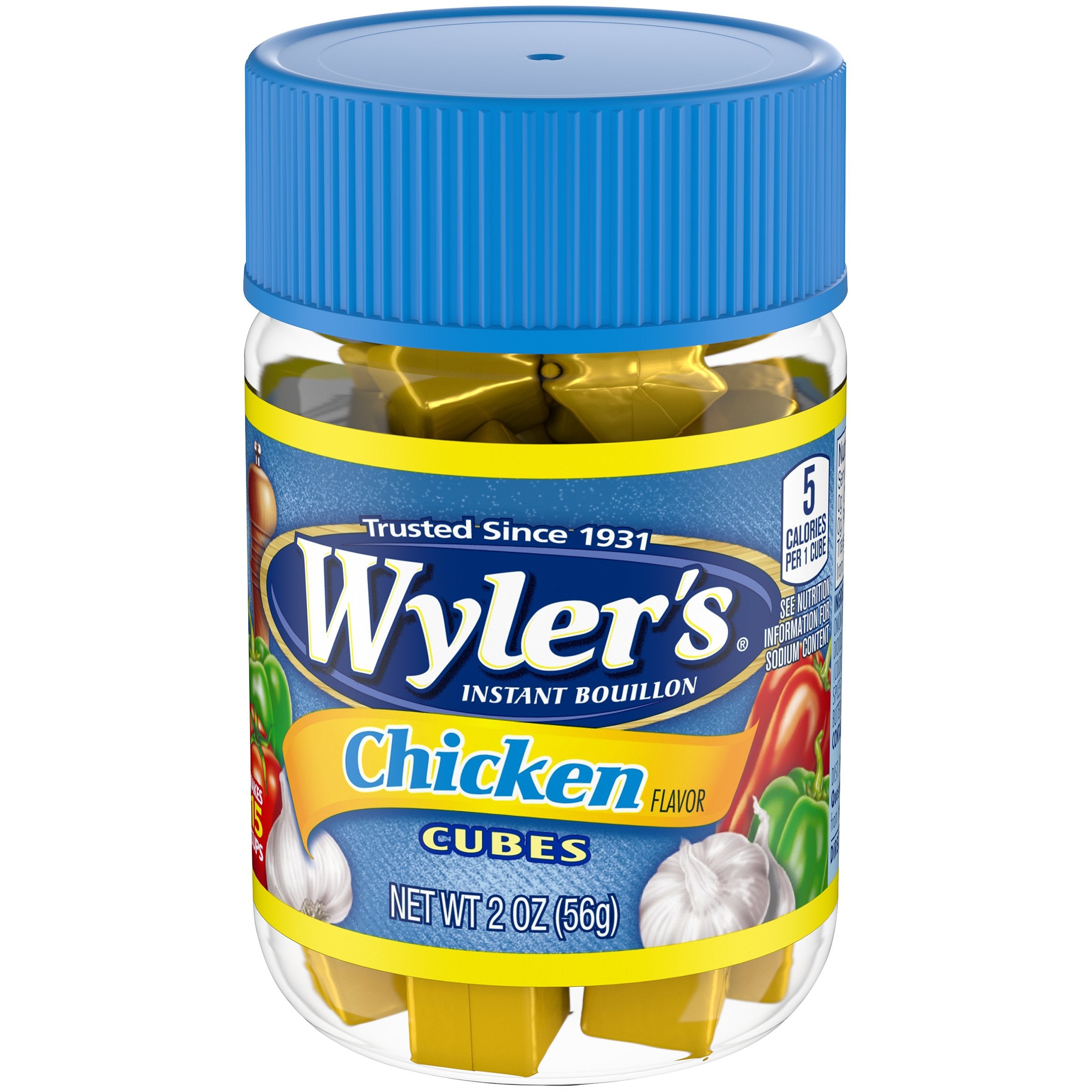 Wyler's tarro entre especias en despensa para organización eficaz