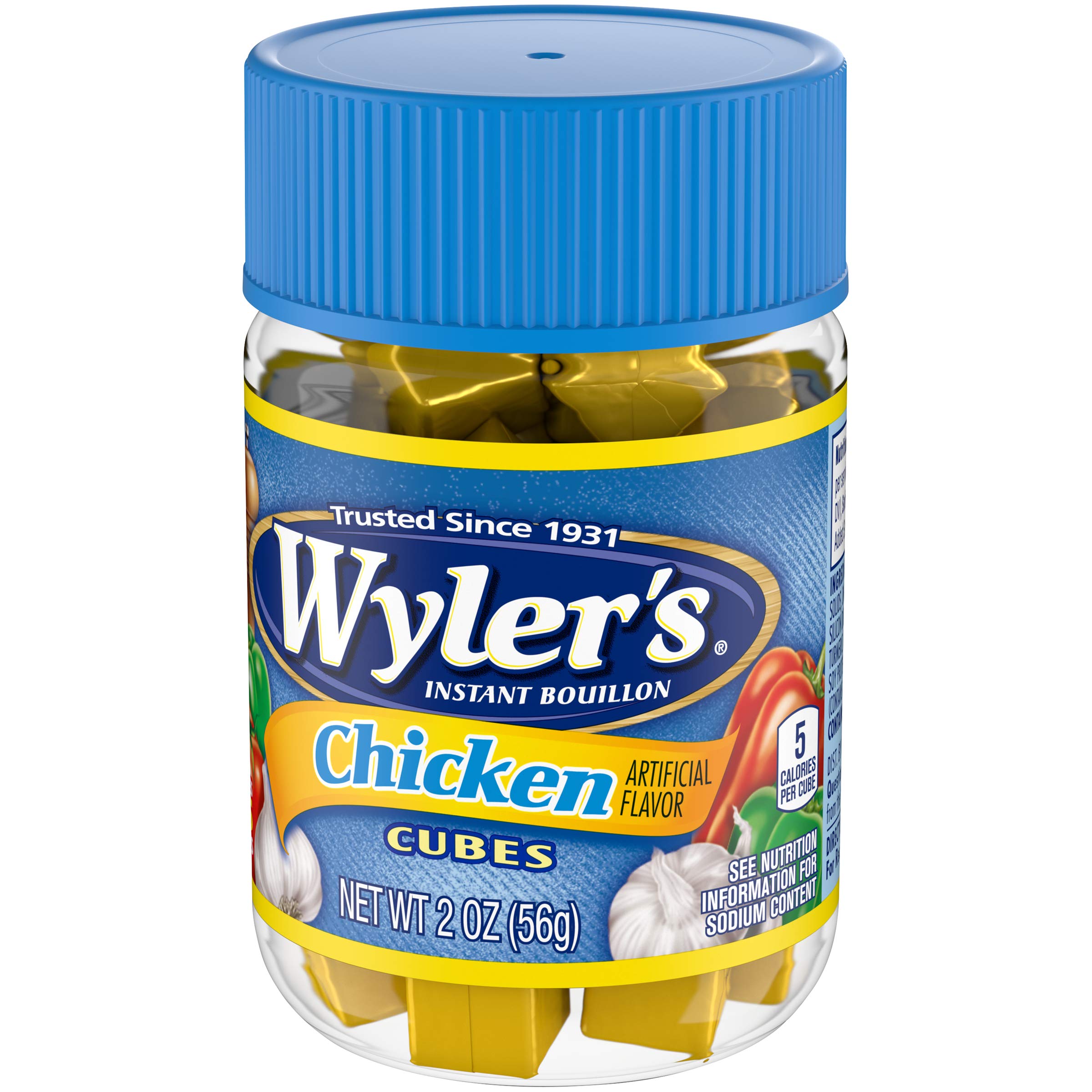 Wyler's etiqueta del producto con información técnica clara