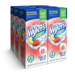 Wyler's Light paquete frontal mostrando 36 sobres y beneficio conveniencia