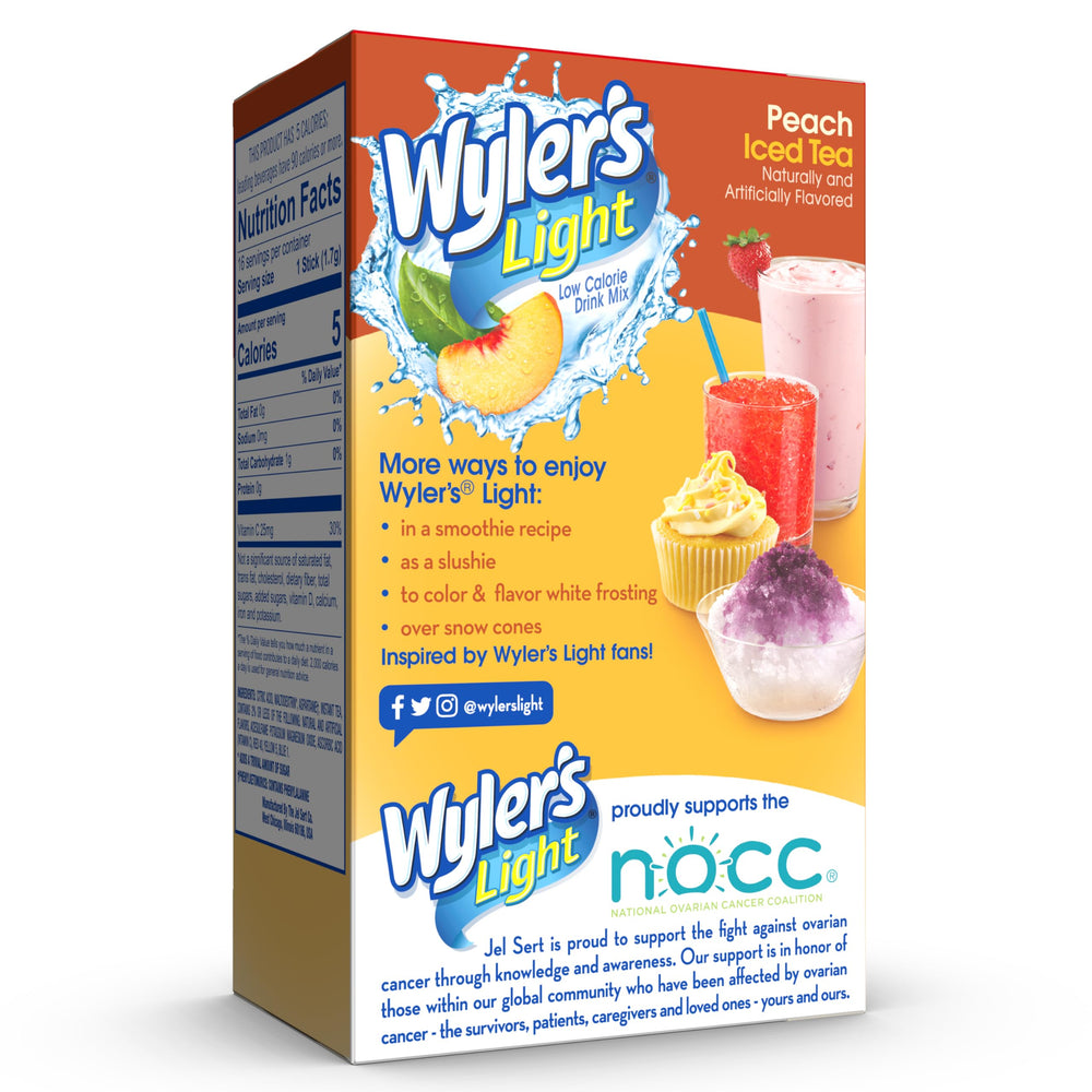 Wyler's Light sobre mezclado en botella para una hidratación con sabor práctica