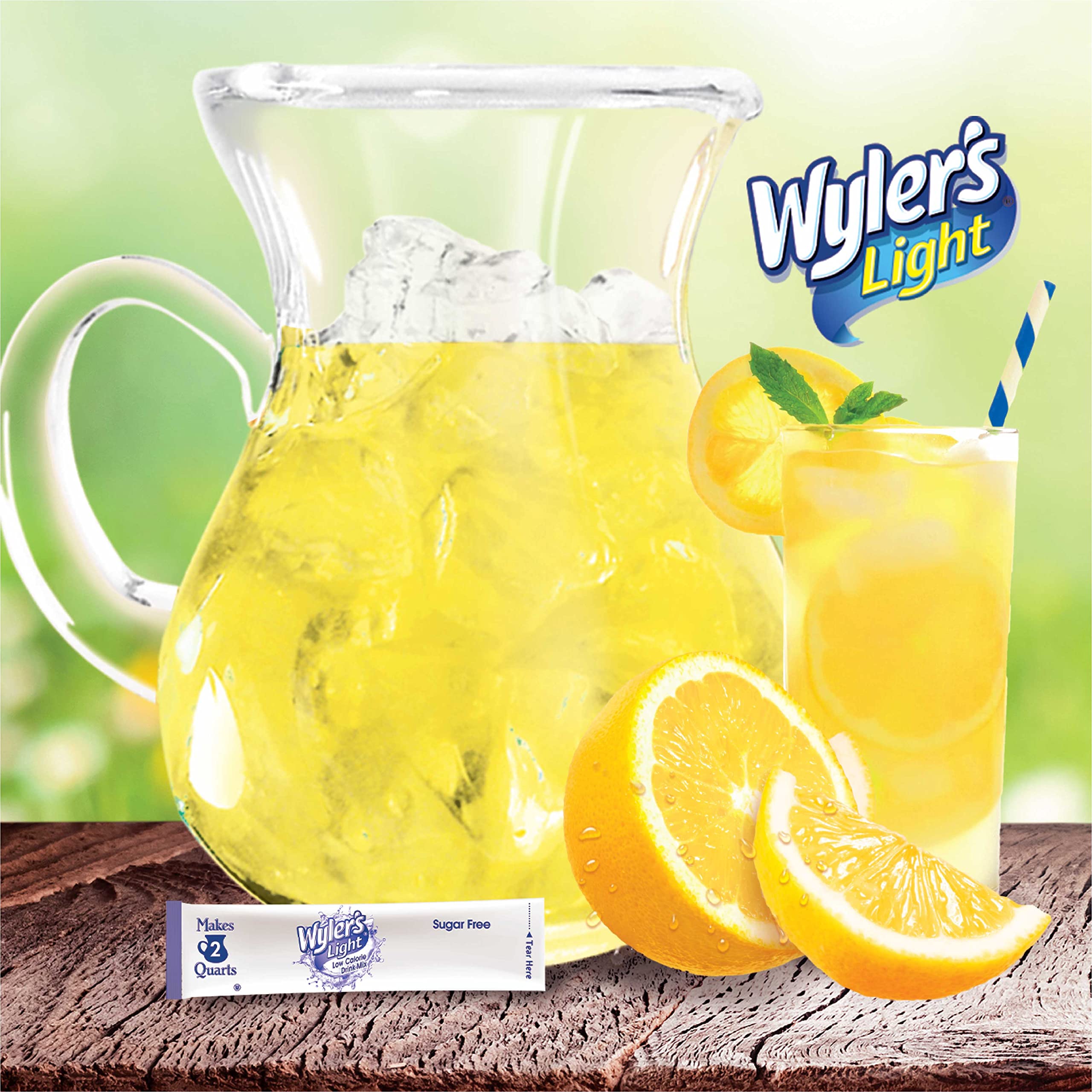 Wyler's Light jarra en reunión familiar, sirve grandes cantidades con rapidez