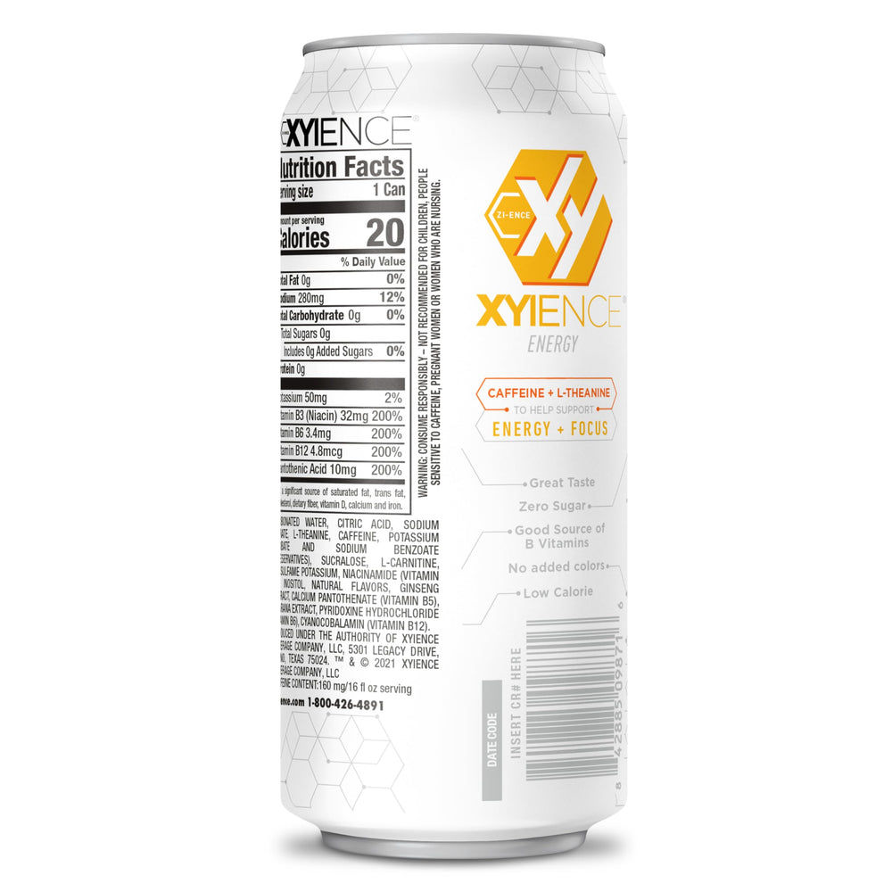 Xyience bebida durante entrenamiento para energía y enfoque