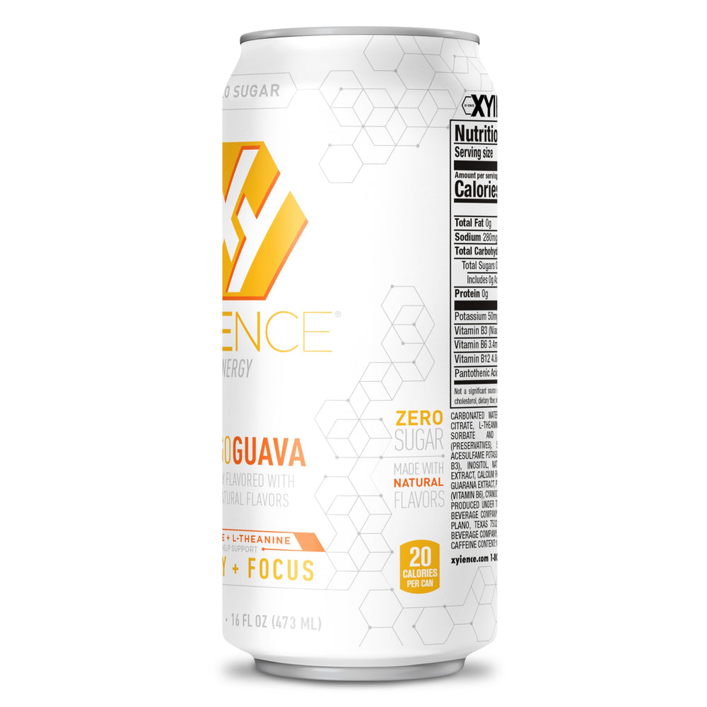 Xyience pack de 12 latas presentado para almacenamiento eficiente