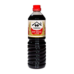 Yamasa botella frontal mostrando etiqueta clara y sabor auténtico