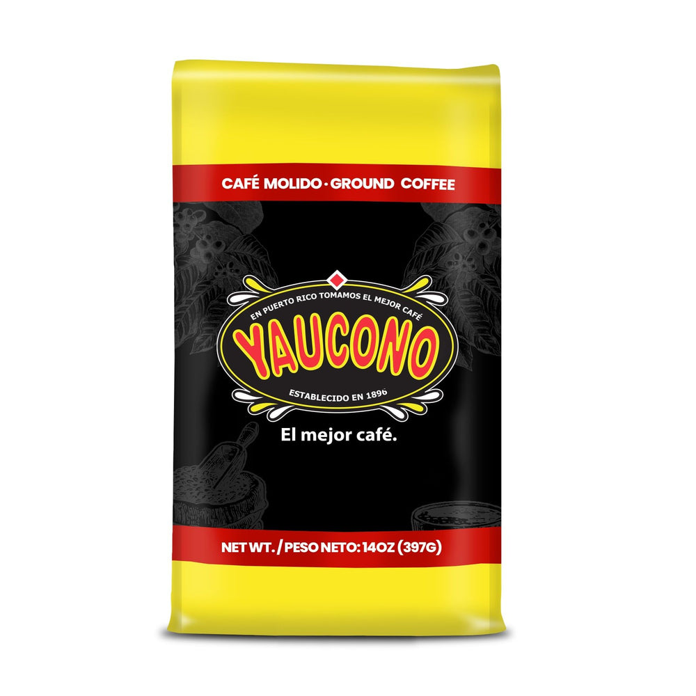 Yaucono bolsa frontal 14 oz mostrando diseño y ventaja de frescura