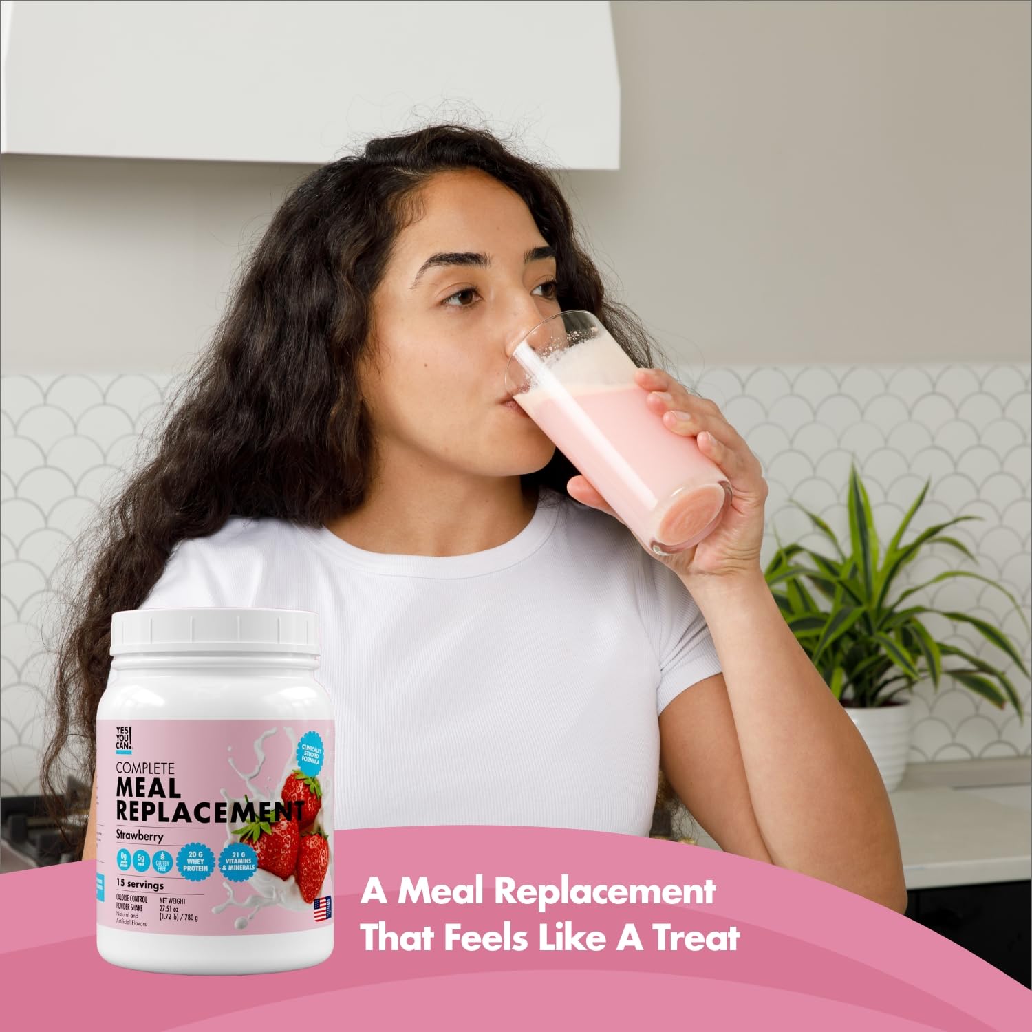Yes You Can! etiqueta nutricional para ver vitaminas, minerales y contenido proteico