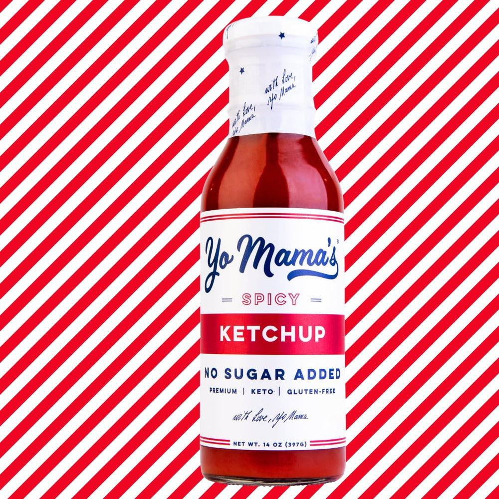 Yo Mama’s Foods primer plano de textura espesa que mejora platos