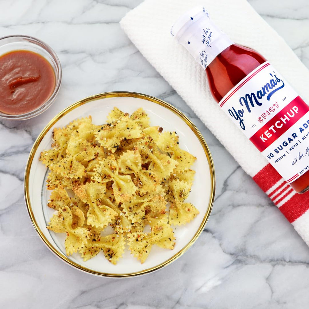 Yo Mama’s Foods aplicada en hamburguesa para añadir sabor picante