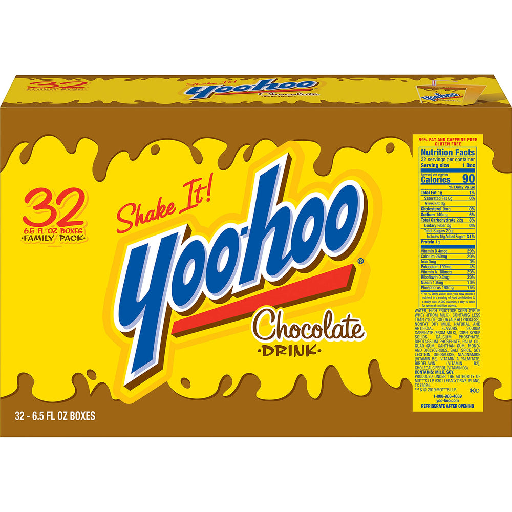 Yoo-hoo en lonchera ambientada como opción lista para llevar