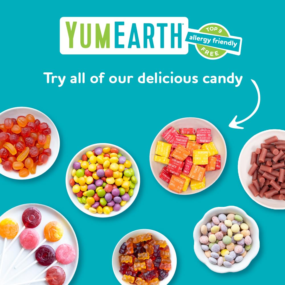 YumEarth selección de sabores naturales en la caja valor