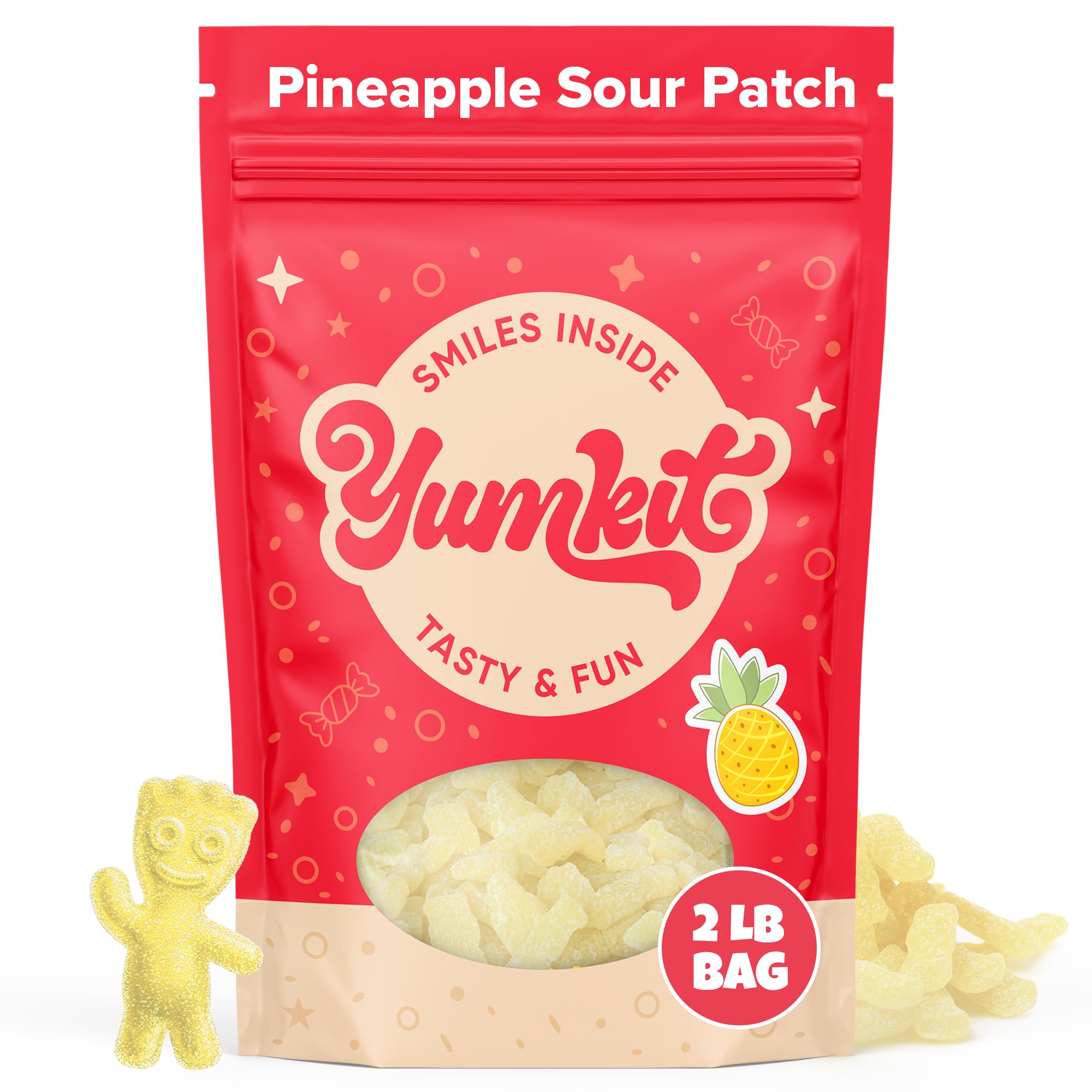 Yumkit frontal bolsa 2 lb mostrando la presentación y cantidad