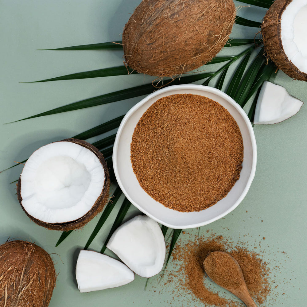 Yupik galletas horneadas usando azúcar de coco, dorado uniforme y sabor rico