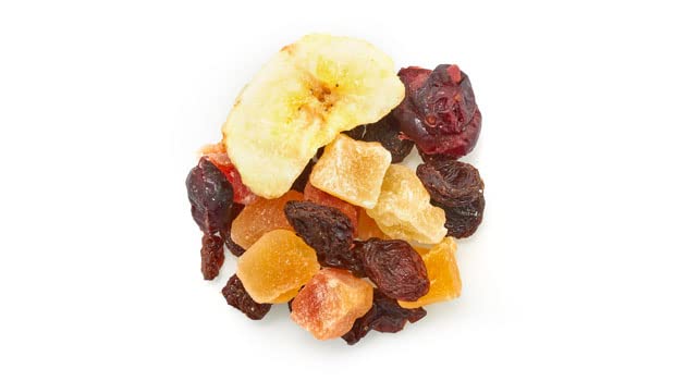 Yupik mezcla usada como topping en yogur para añadir sabor y fibra