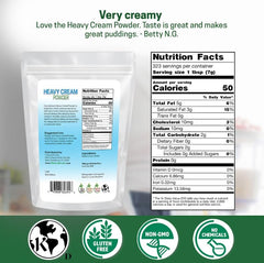 Z Natural Foods textura en polvo fina para mezcla rápida y uniforme