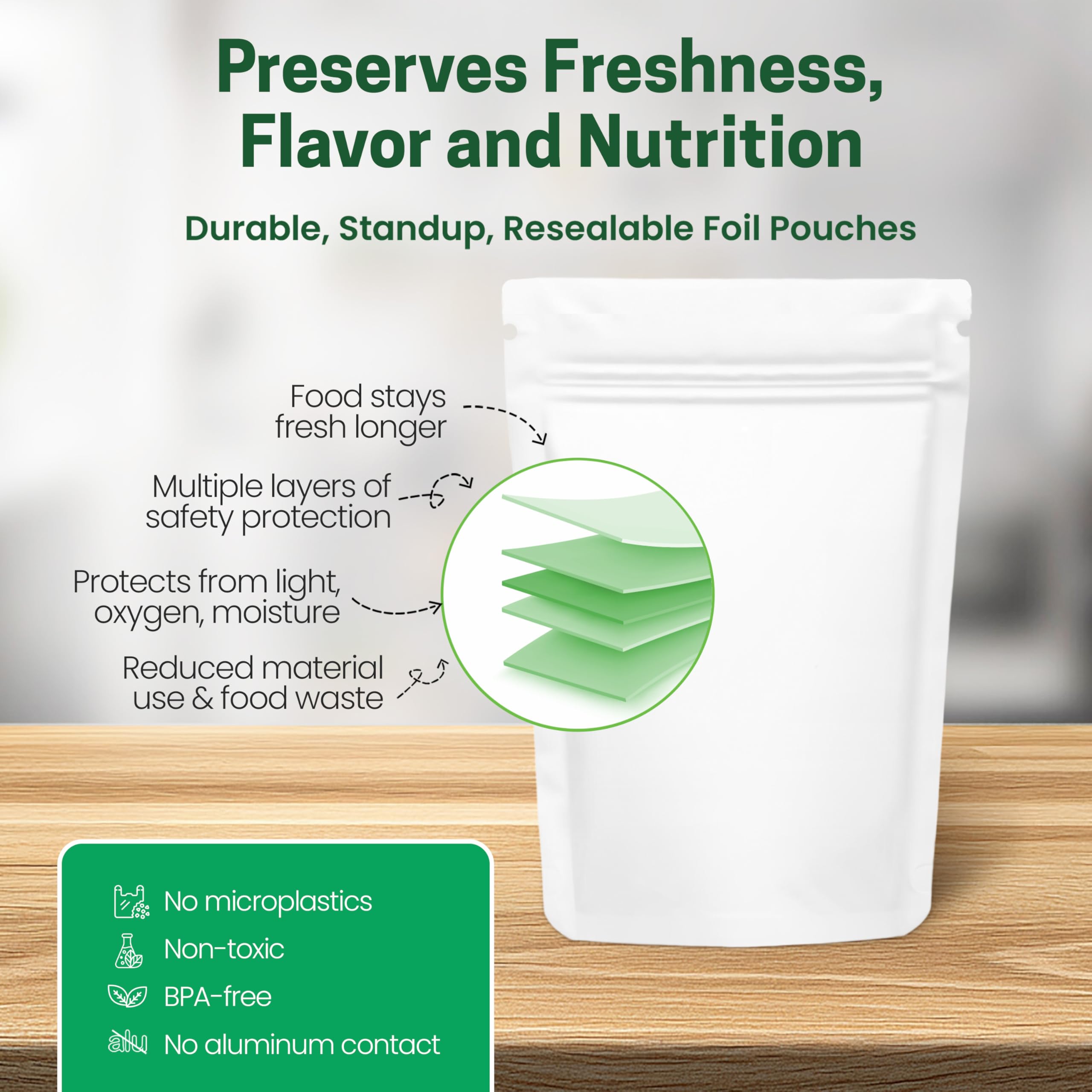 Z Natural Foods etiqueta nutricional detallada con valores y origen Holanda