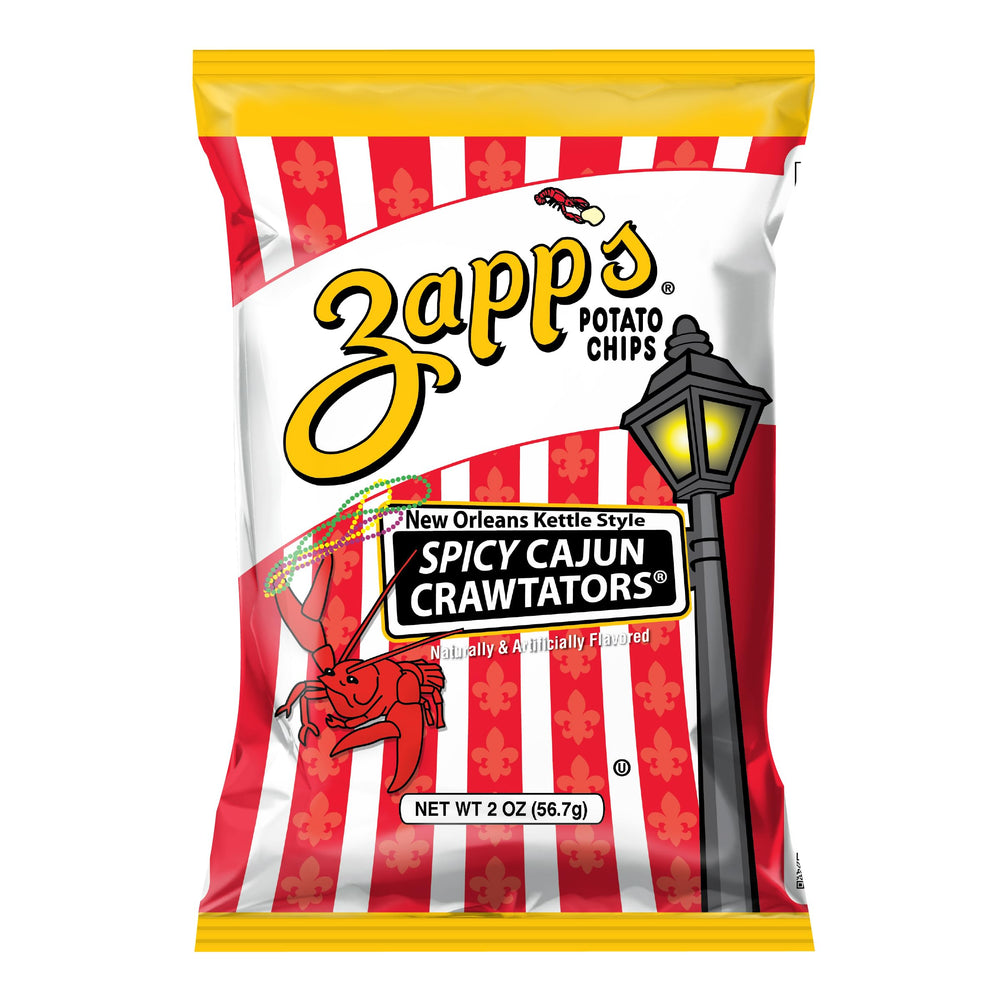 Zapp's chips con dip cremoso resaltando compatibilidad