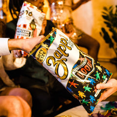 Zapp's pack en mesa de aperitivos, ideal para reuniones y compartir