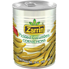 Zarrin primer plano textura crujiente de pepinillos para aportar contraste