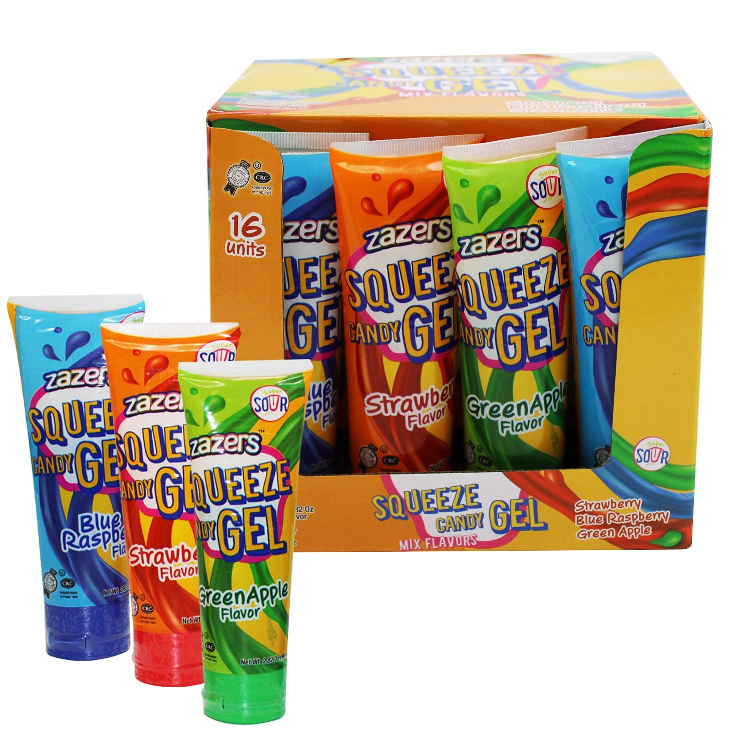 Zazers caja display en mesa de fiesta lista para servir a invitados