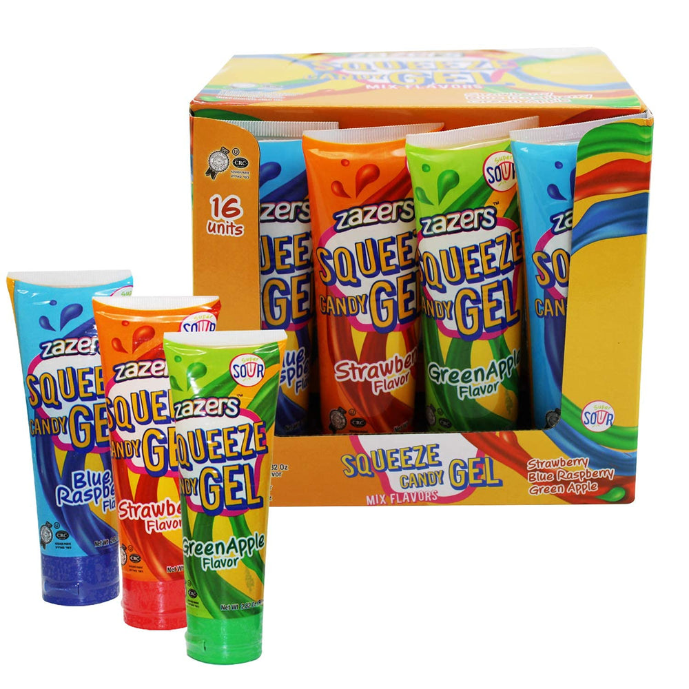 Zazers caja display en mesa de fiesta lista para servir a invitados