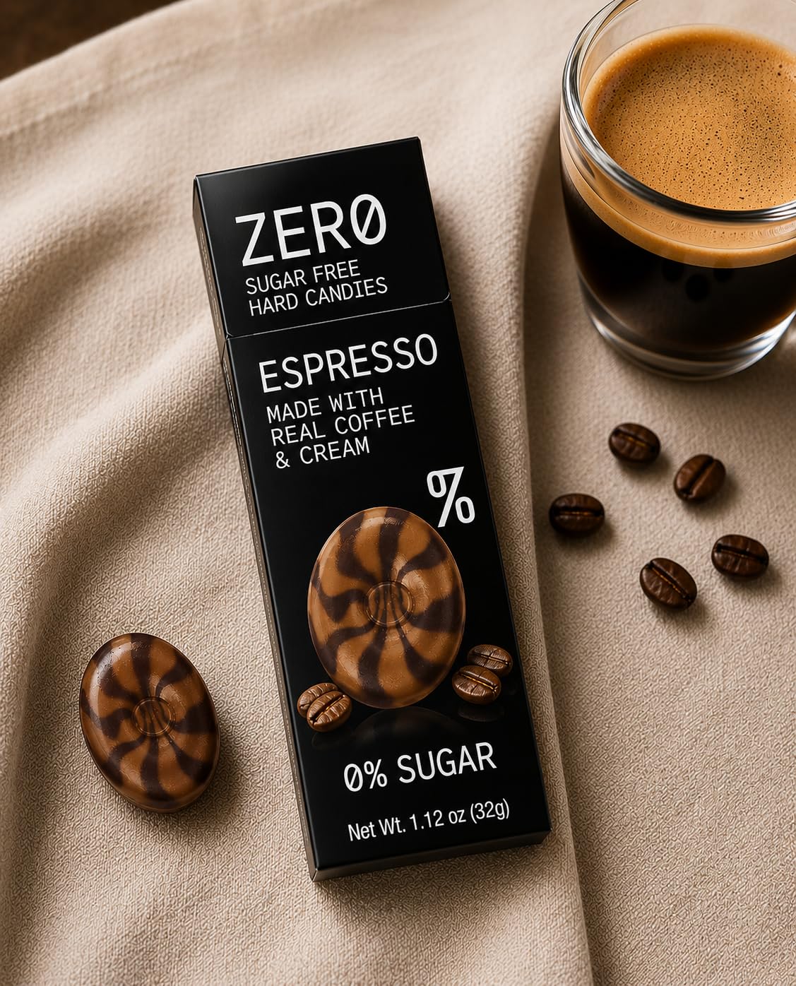 ZERO CANDIES caramelo en mano urbana ideal para llevar y disfrutar sin azúcar