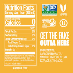 Zevia lata de crema soda primer plano burbujas y textura refrescante