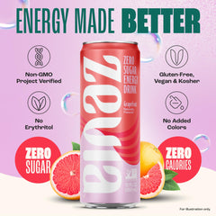 Zevia lata en mano para comparar tamaño, ideal para llevar y controlar calorías