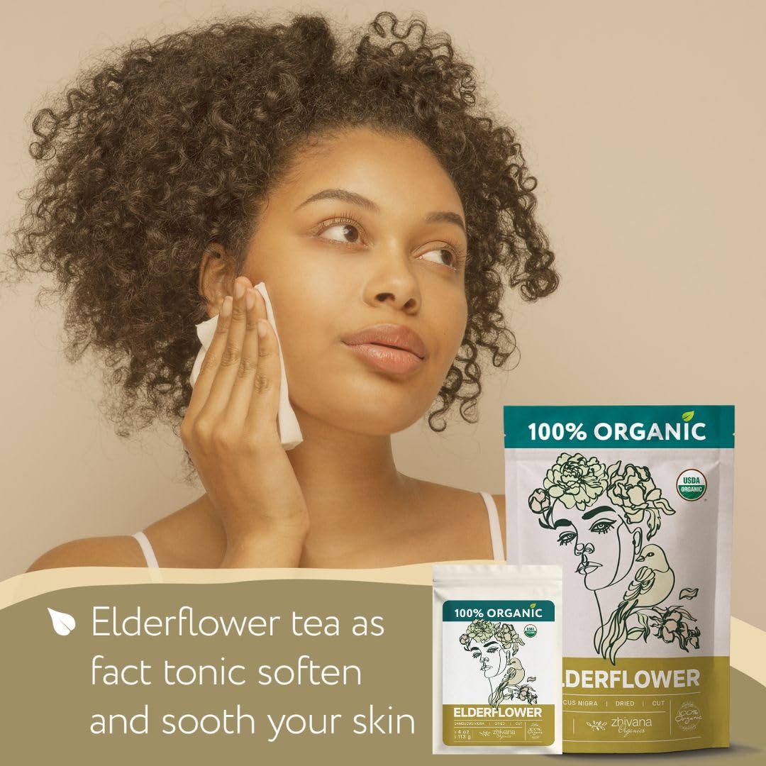 Zhivana Organics mujer relajada por la noche disfrutando té para descanso