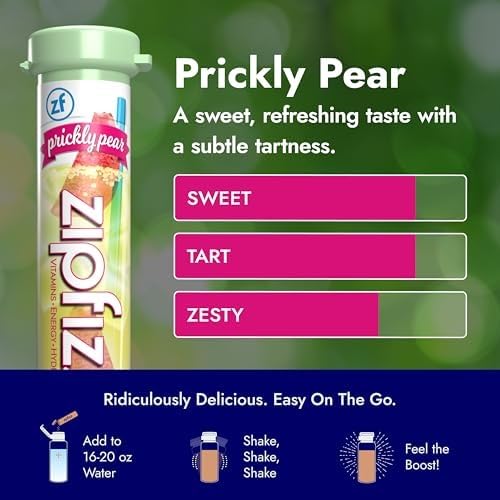 Comparación de tamaño de Zipfizz junto a botella para visualizar porciones prácticas