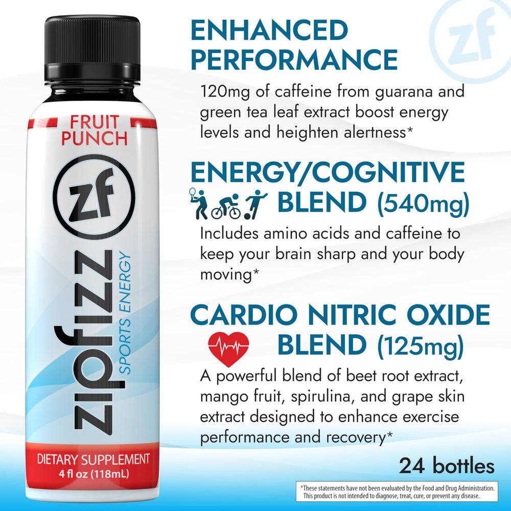 Persona bebiendo Zipfizz Fruit Punch antes de entrenar para energía y concentración