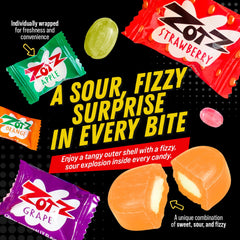 ZOTZ primer plano de la textura dura del caramelo beneficioso para saborear